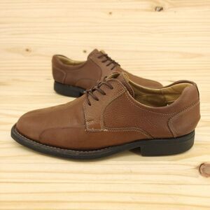 Studio Belvedere Baybridge Mens Casual Oxfords Sz 9.5 D Brown Leather Shoes Work